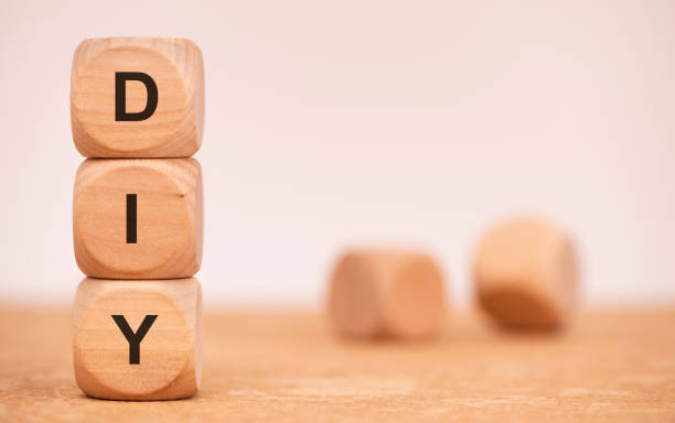 istock do it yourself DIY printed on wooden cubes 1263919724