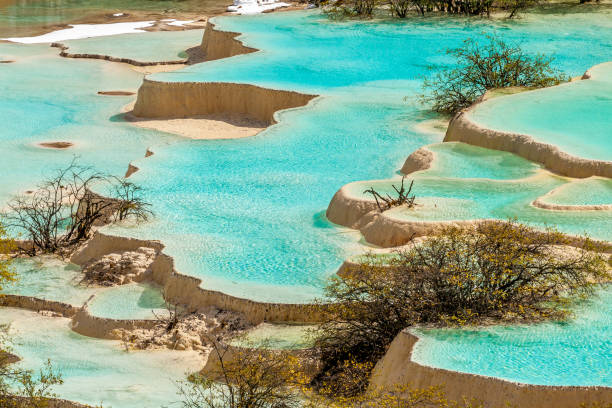 china - huanglong - fotografias e filmes do acervo