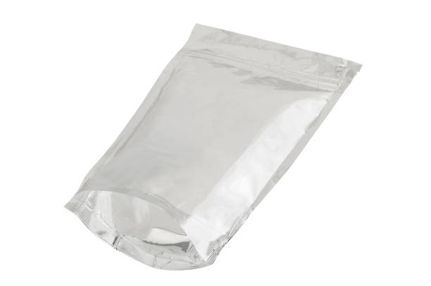 istock Foil package bag isolated on white background with clipping path 1263925715