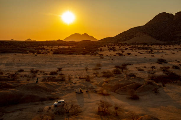 istock Sunset over desert, Spitzkoppe, Namibia, Africa 1263928202