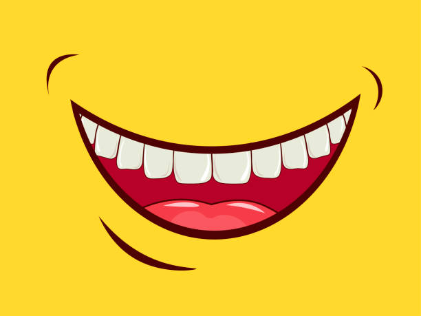 istock Charming smile, emotional expression of feelings, laughter, joy, happiness. 1263944062