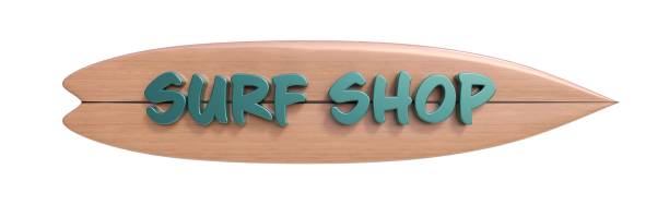 surf shop illustration