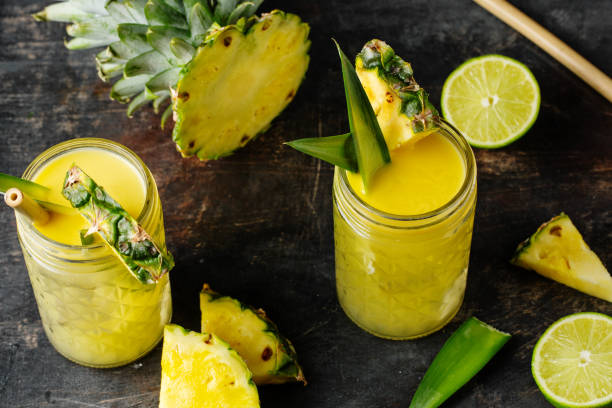 istock Freshmade summer refreshing drink in glasses 1263945109