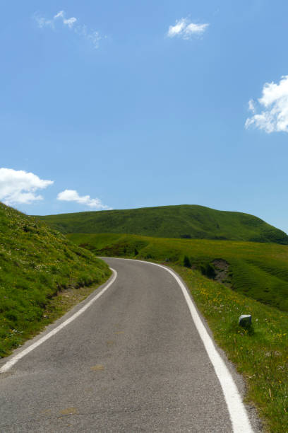 istock Mountain landscape along the road to Crocedomini pass 1263946401