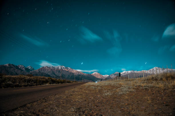 istock long exposure during the full moon in the Andes mountains 1263953312
