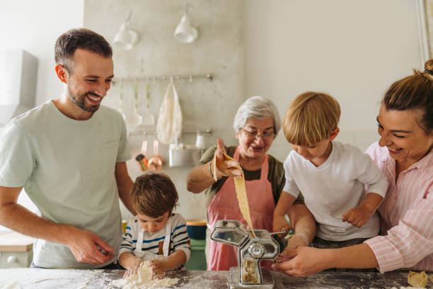istock Learning to make our grandma's signature pasta 1263958240