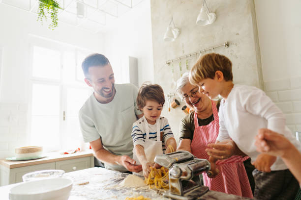 istock Making grandma's fettuccine 1263958405