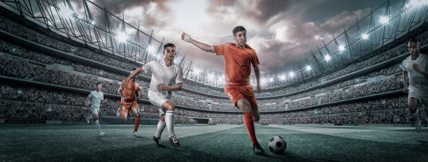 istock Soccer player in action 1263965649