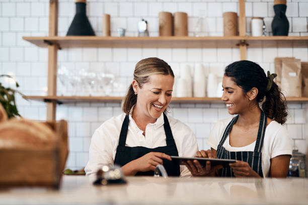 istock Online management makes a barista's life so much easier 1263972262