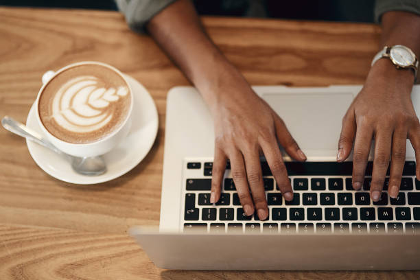 istock Coffee and wifi, essentials for the self employed 1263972295