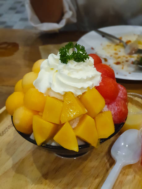istock Bingsu dessert ,sweet snow ice 1263974404