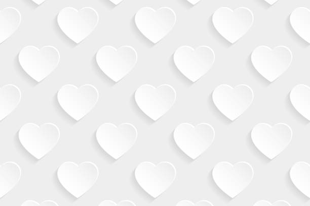 79,100+ White Heart Background Illustrations, Royalty-Free Vector Graphics  & Clip Art - iStock