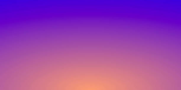 abstrakter verschwommener hintergrund - defokussierter violettgradient - blue background orange background purple background light stock-grafiken, -clipart, -cartoons und -symbole