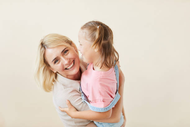 istock Mother loving her daughter 1263995555