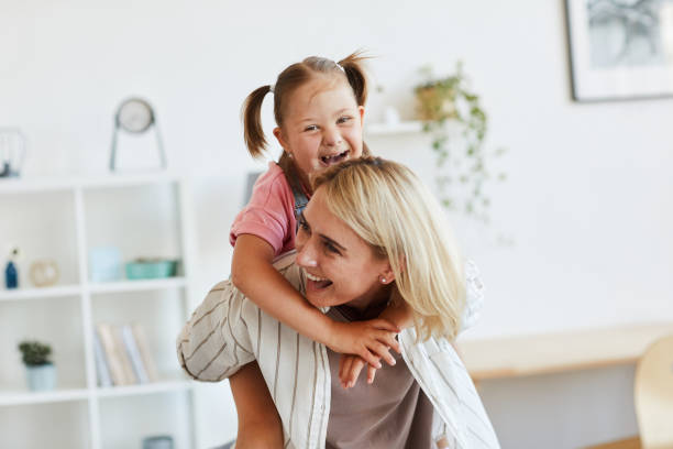 istock Happy family at home 1263995654
