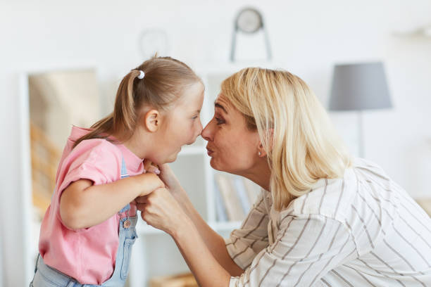 istock Girl and her mother 1263995725