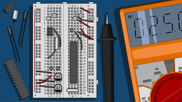 Microcontrollers Posters 430+ Microcontroller Illustrations Stock Illustrations, Royalty-Free ...