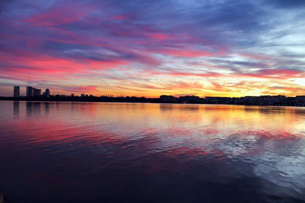 istock Sunset in Rhodes NSW, Parranatta River 1264007345