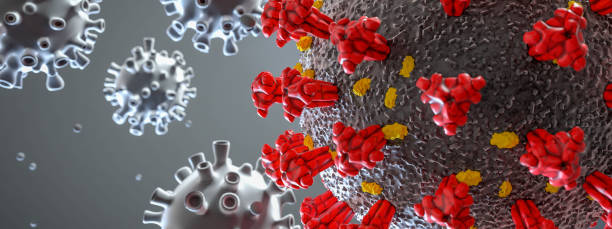 istock Virus, Bacteria, Coronavirus, Covid-19, 3D Background 1264015307
