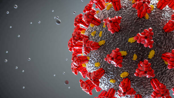 istock Virus, Bacteria, Coronavirus, Covid-19, 3D Background 1264015402