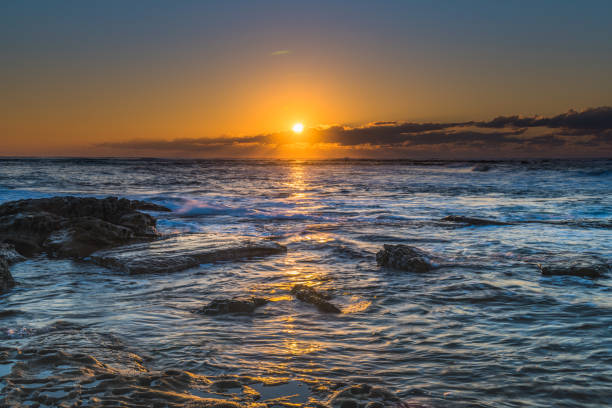 istock and the Heavens lit up! sunrise seascape 1264016627