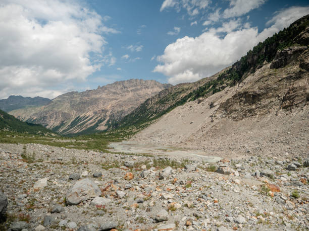 istock Mountain valley in Graubunden Canton, Switzerland 1264030661