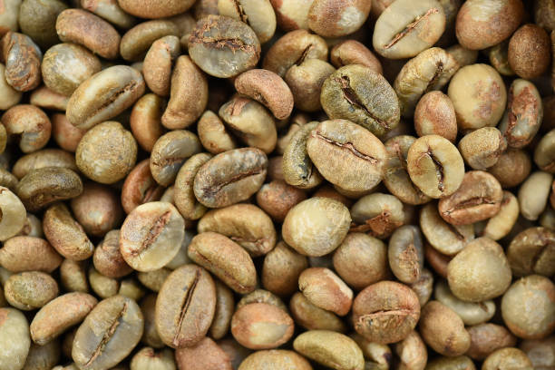 istock Close up of coffee beans 1264039978