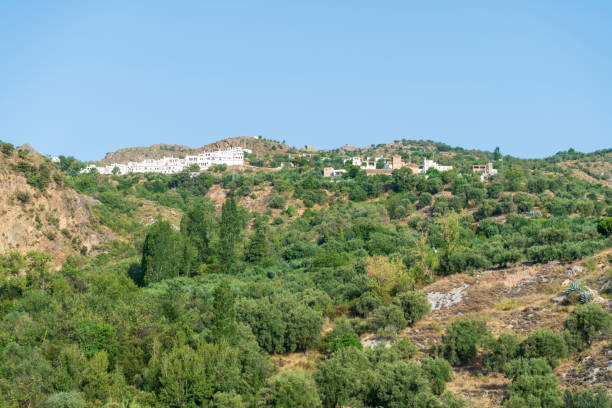 istock Town on the side of the mountain 1264045011
