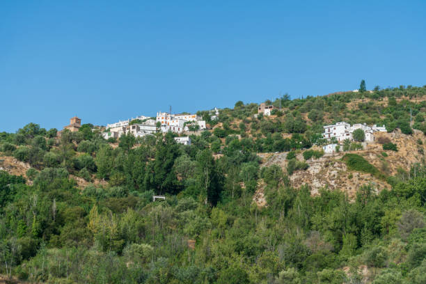 istock Town on the side of the mountain 1264045078