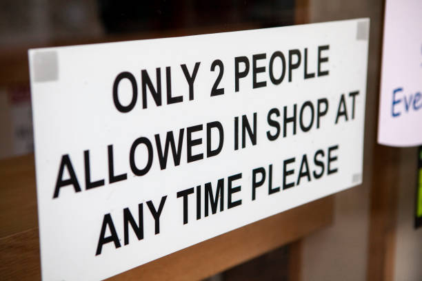 istock Coronavirus notice on shop door 1264047812