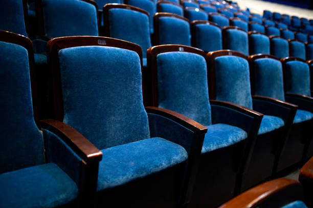 istock Empty seats in the cinema, theater 1264056232
