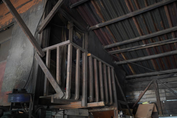 istock Wooden mezzanine floor 1264060196