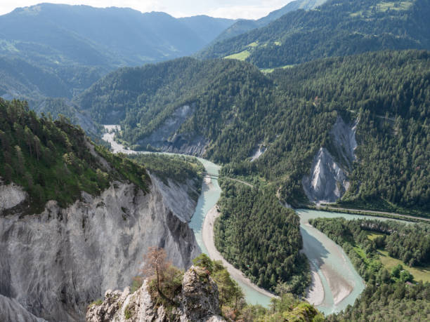 istock Top of Rhine river, Switzerland 1264064043