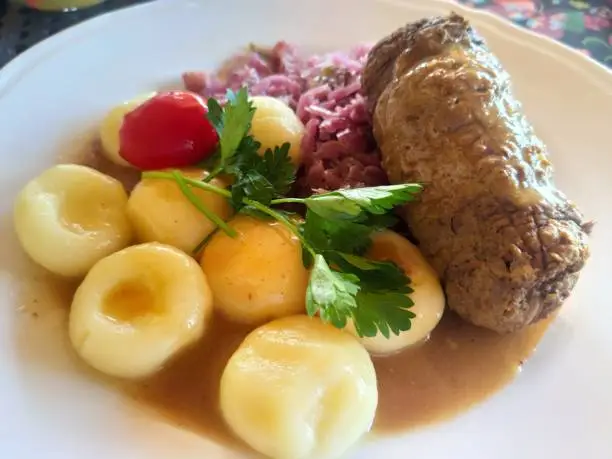 Polish traditional silesian food