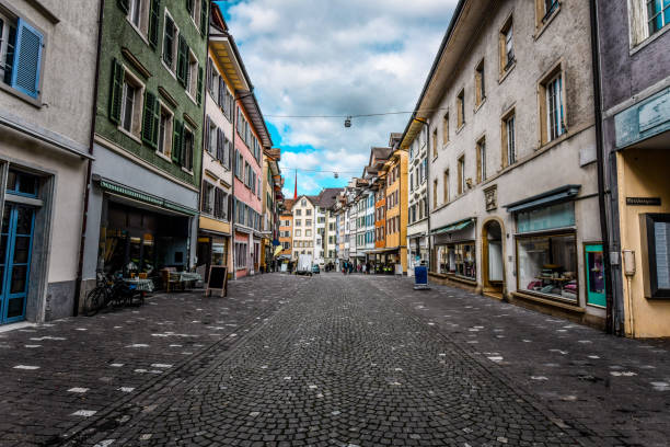 istock Main Street In Bremgarten, Switzerland 1264067063