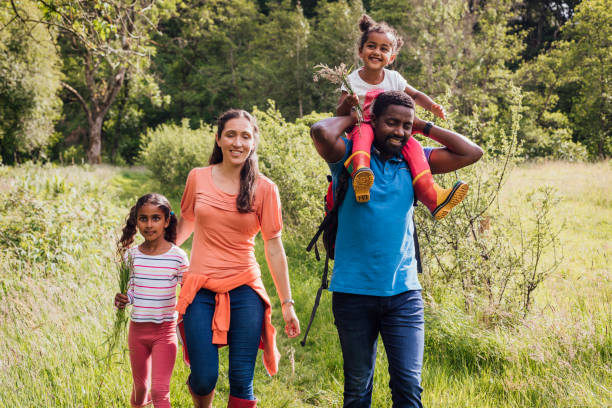 istock Family Day Out In The Woods 1264072257