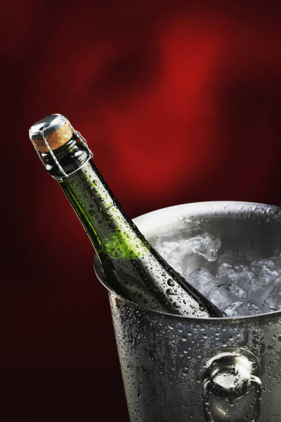istock Champagne in ice bucket 1264073859