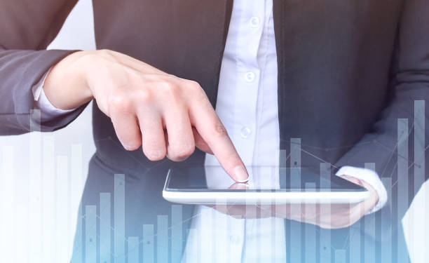 istock businesswoman with a tablet 1264076465
