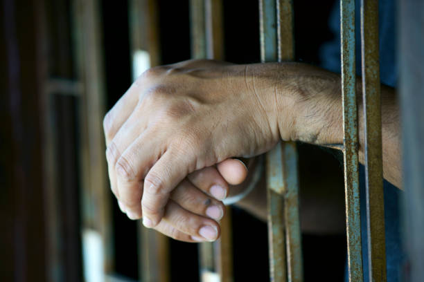 istock close up of prisoner hand 1264080424