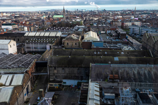 istock Overview of Dublin in Ireland 1264084625