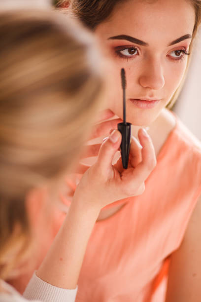 istock Mascara as a final touch to eye make up look 1264089634