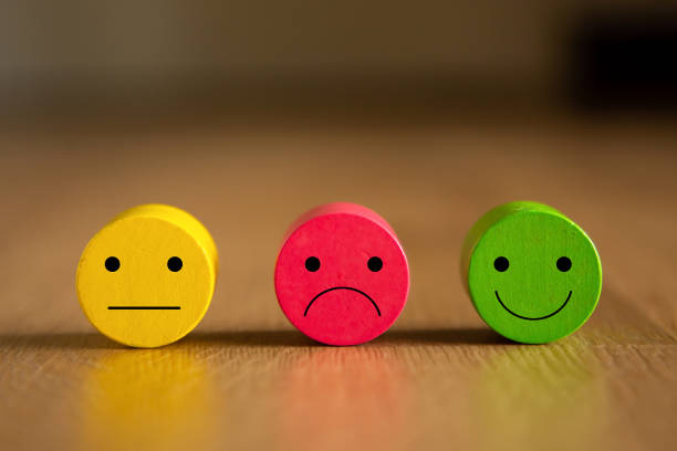 istock Conceptual the customer responded to the survey.Service experience satisfaction concept. 1264097292
