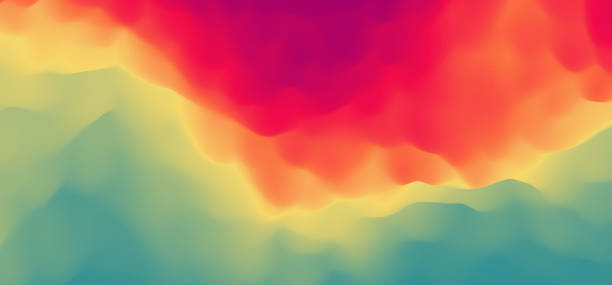 istock Seascape with sun. Sunset.  Can be used as a greeting card. Vector illustration. 1264098437