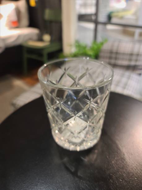 glass made of crystal material