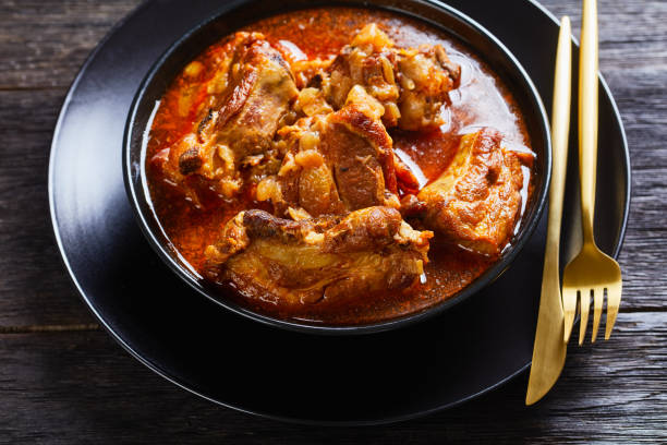 istock Caribbean stewed pork ribs 1264104370
