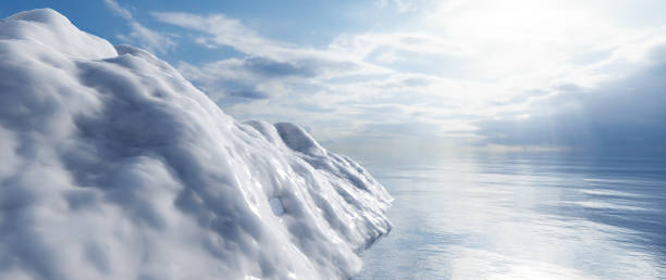 istock Melting iceberg on the ocean. Global warming and climate change 1264116791