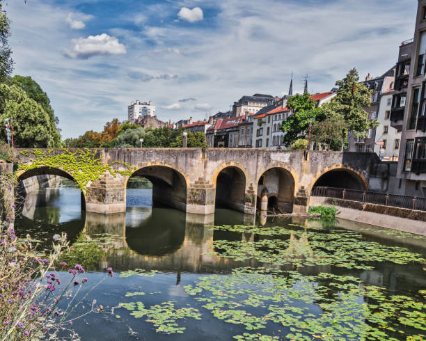 istock Metz, view on  beautiful old buildings 1264121582