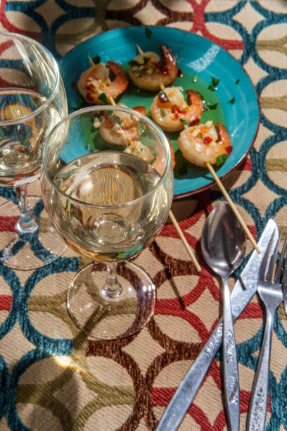 istock Portuguese Garlic Prawns 1264124187