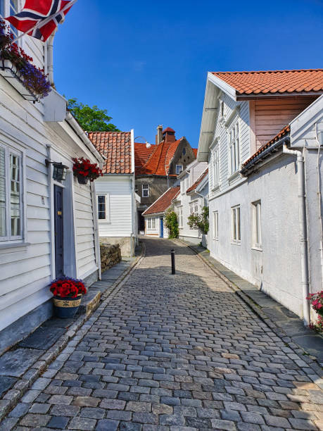 istock Old town of Stavanger 1264124523