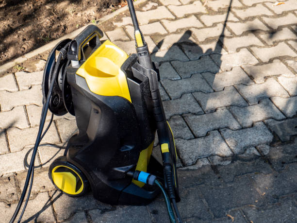 istock terrace cleaning with pressure washer gardening tool 1264128402